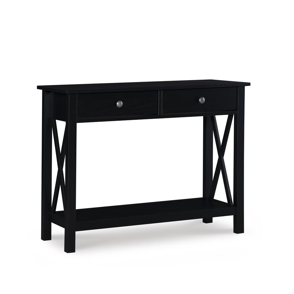 Davis Console Table, Black