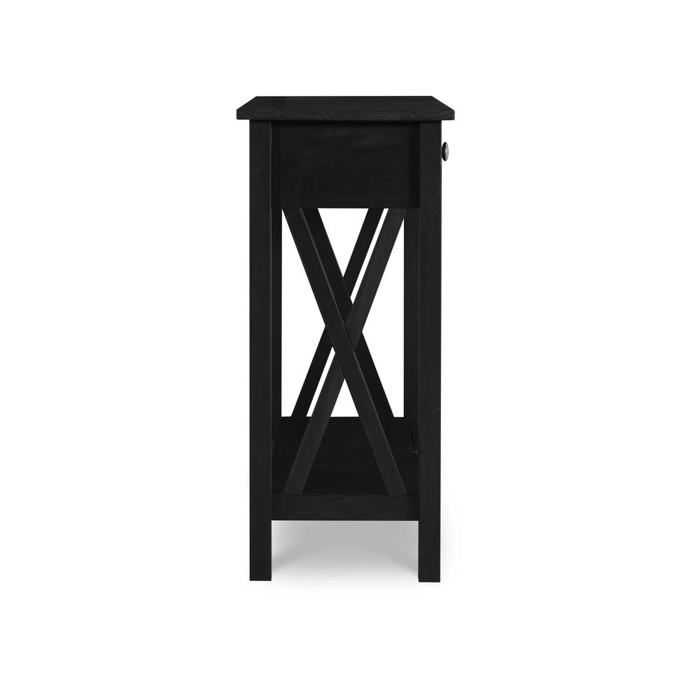 Davis Console Table, Black