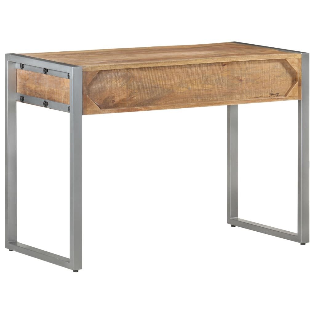 Industrial Desk- Rough Mango Wood