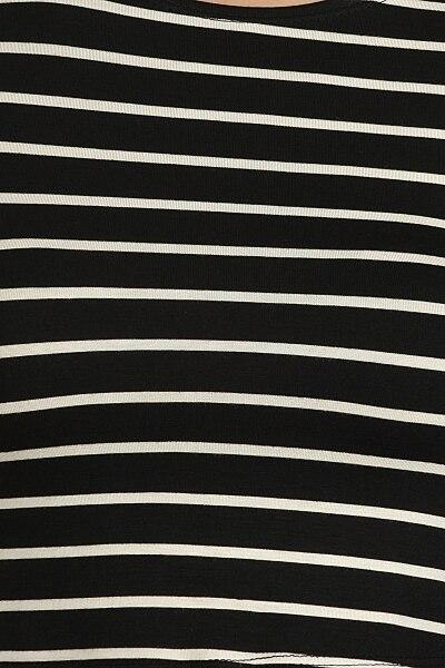PinStripe It Set With Cropped Tee and Matching Skirt