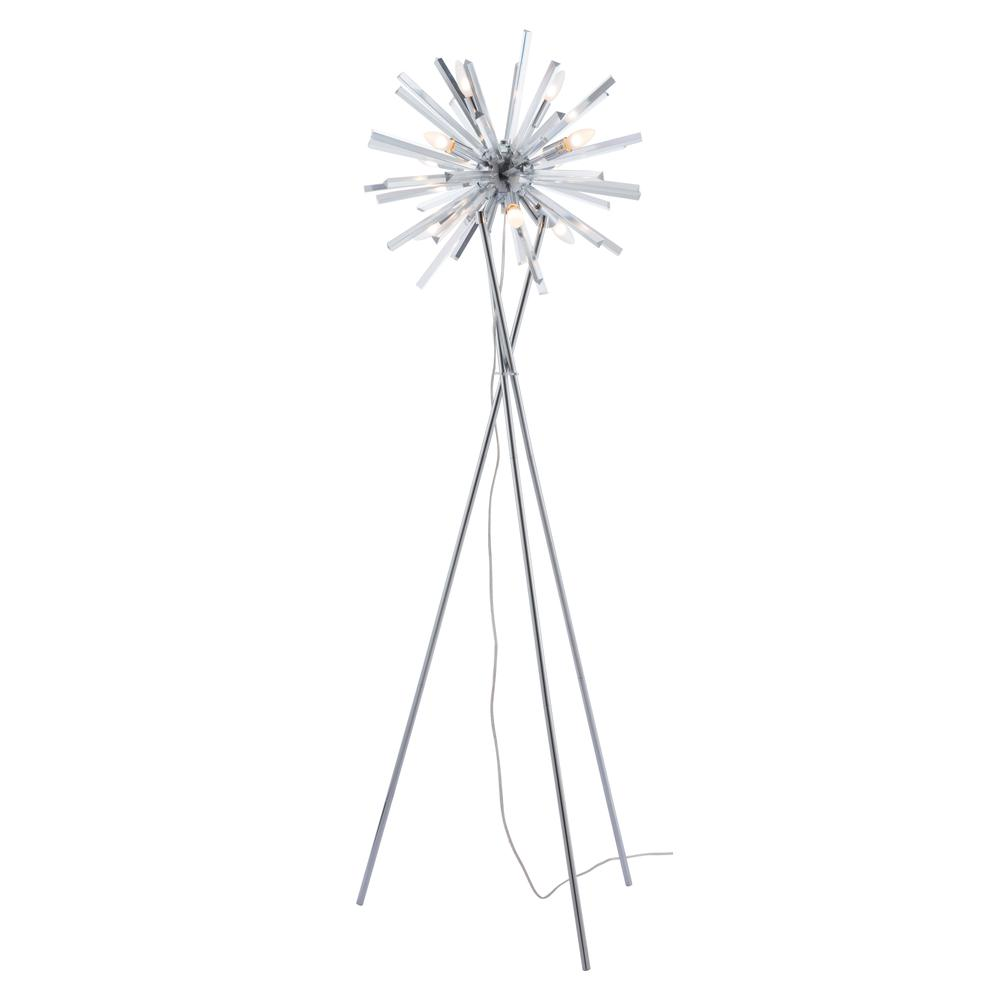 Savoy Floor Lamp Chrome