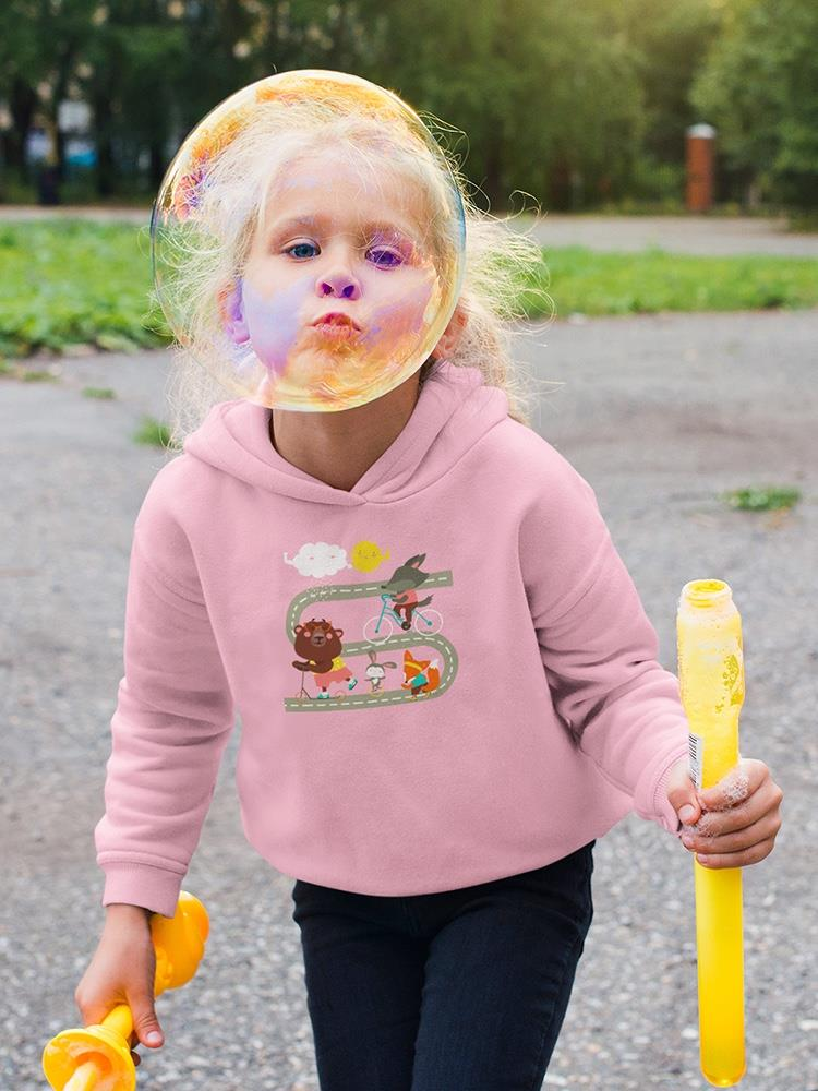 Animals Doing Activities Hoodie -Image by Shutterstock
