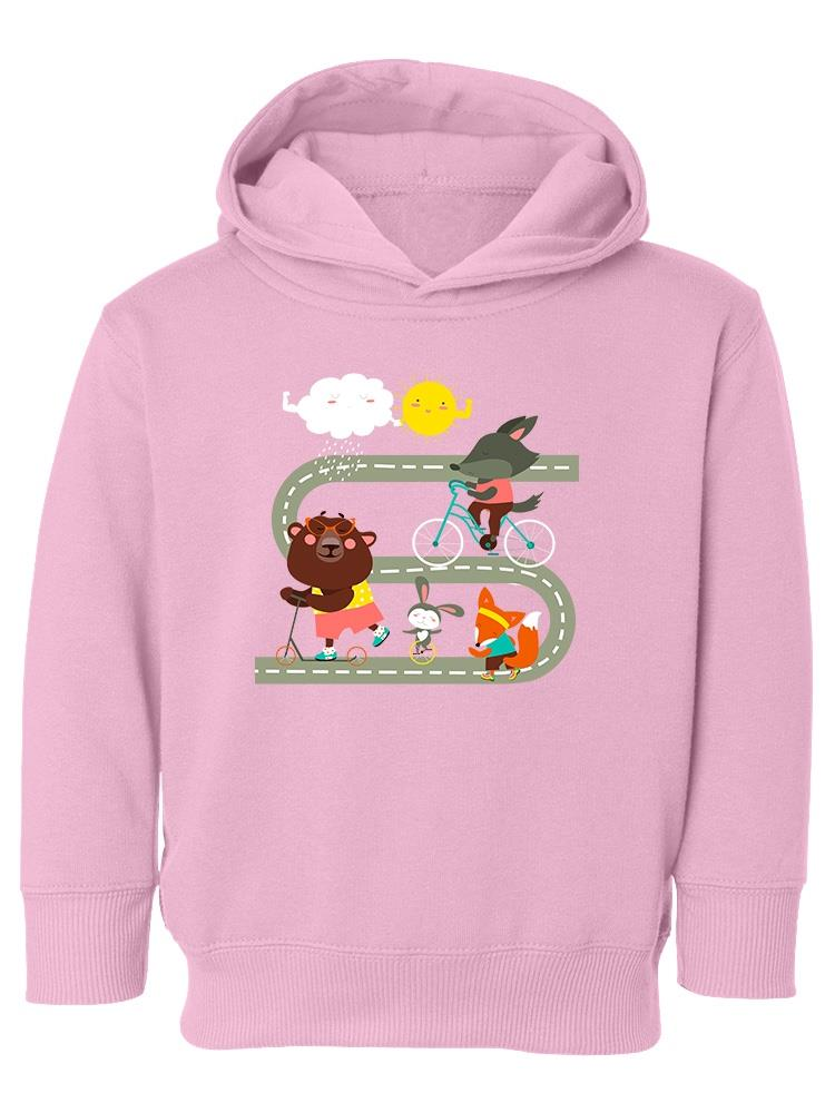 Animals Doing Activities Hoodie -Image by Shutterstock