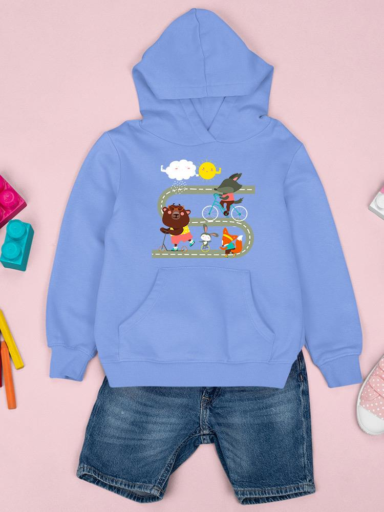 Animals Doing Activities Hoodie -Image by Shutterstock