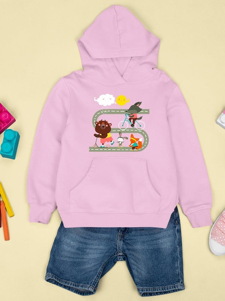 Animals Doing Activities Hoodie -Image by Shutterstock
