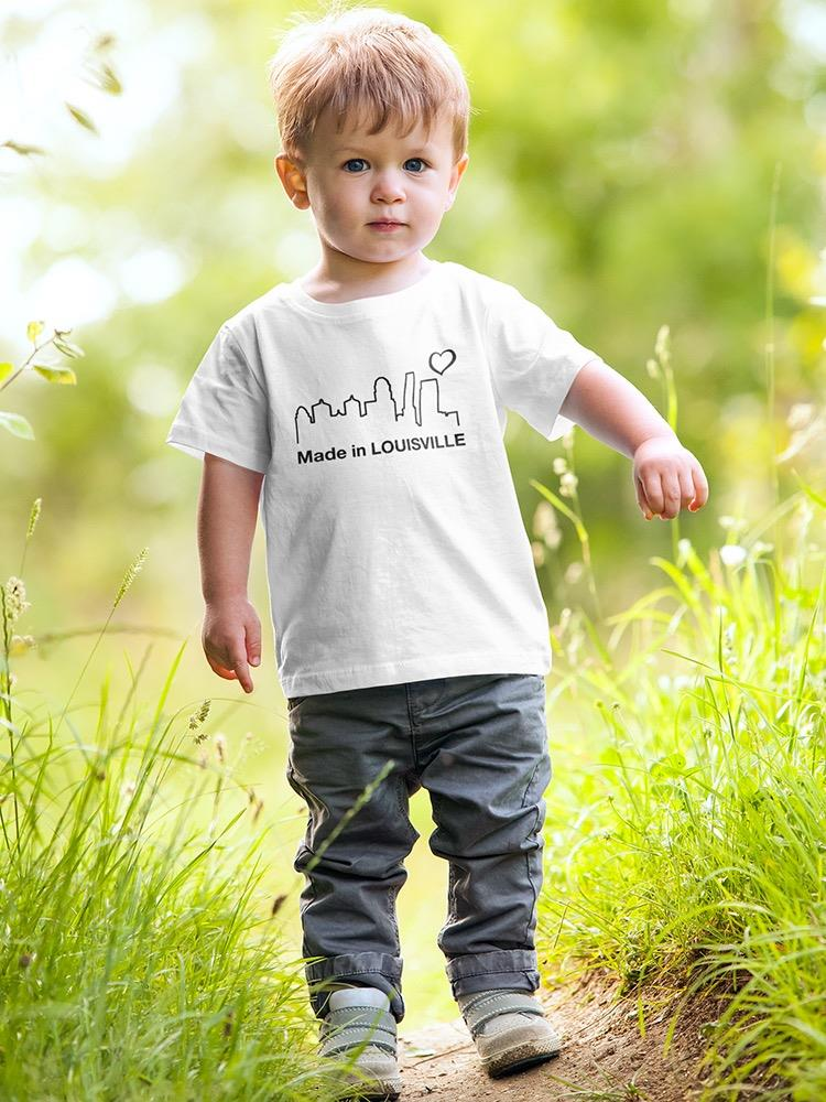 Made In Louisville. Landscape T-shirt -SmartPrintsInk Designs