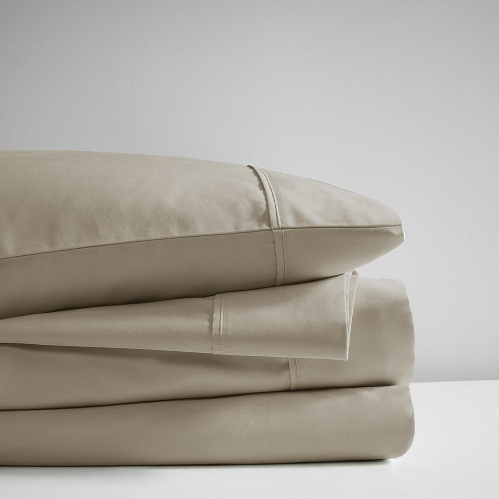 Cotton Rich Sheet Set Khaki 199