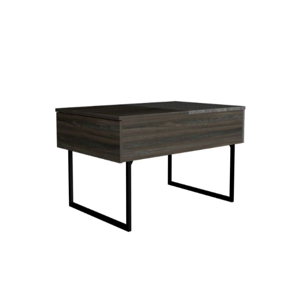 Lift Top Coffee Table 2 Dazza, One Drawer, Carbon Espresso / Onyx Finish