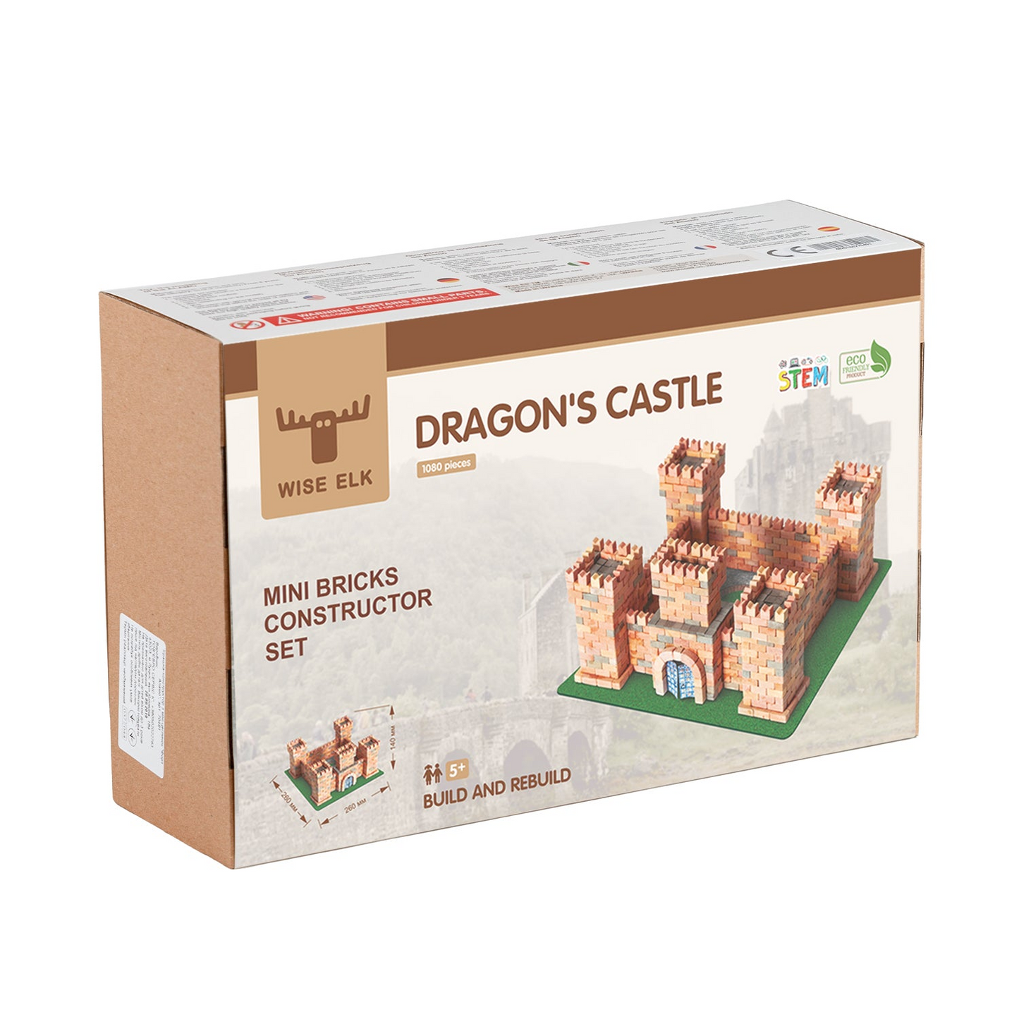 Mini Bricks Construction Set - Dragon's Castle