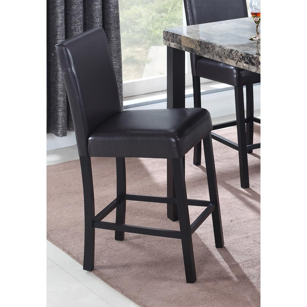 5-Piece Marble Counter Height Set