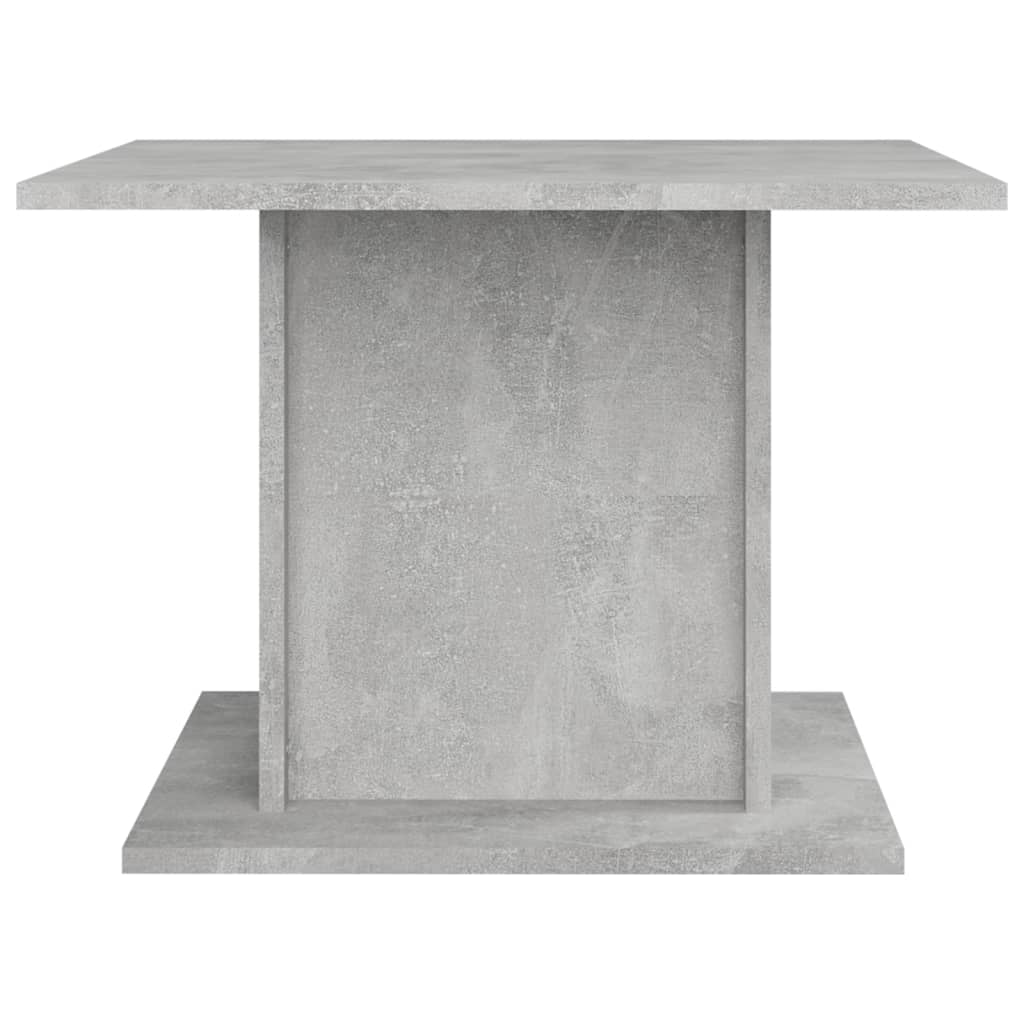 vidaXL Coffee Table Concrete Gray 21.9"x21.9"x15.7" Engineered Wood