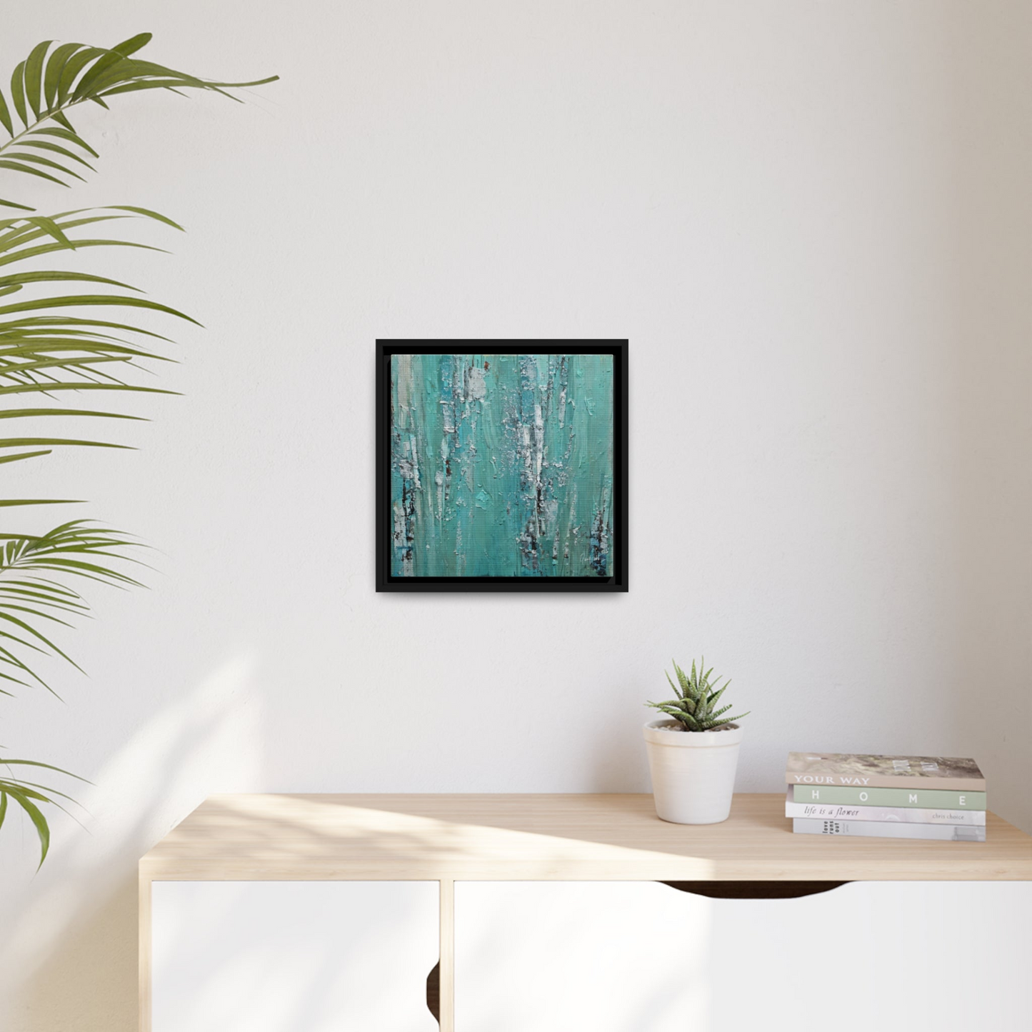 Canvas Wall Art Matte With Frame & Eco- Friendly H20 - By QueenNoble