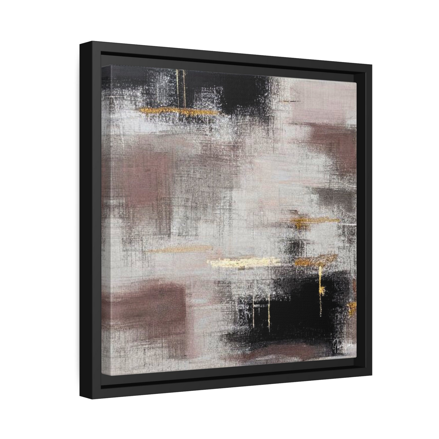 Canvas Wall Art Matte With Frame & Eco- Friendly SHADE By QueenNoble