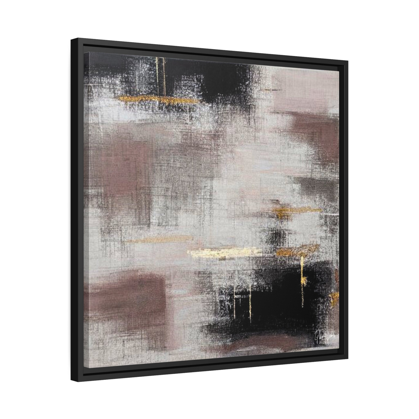 Canvas Wall Art Matte With Frame & Eco- Friendly SHADE By QueenNoble