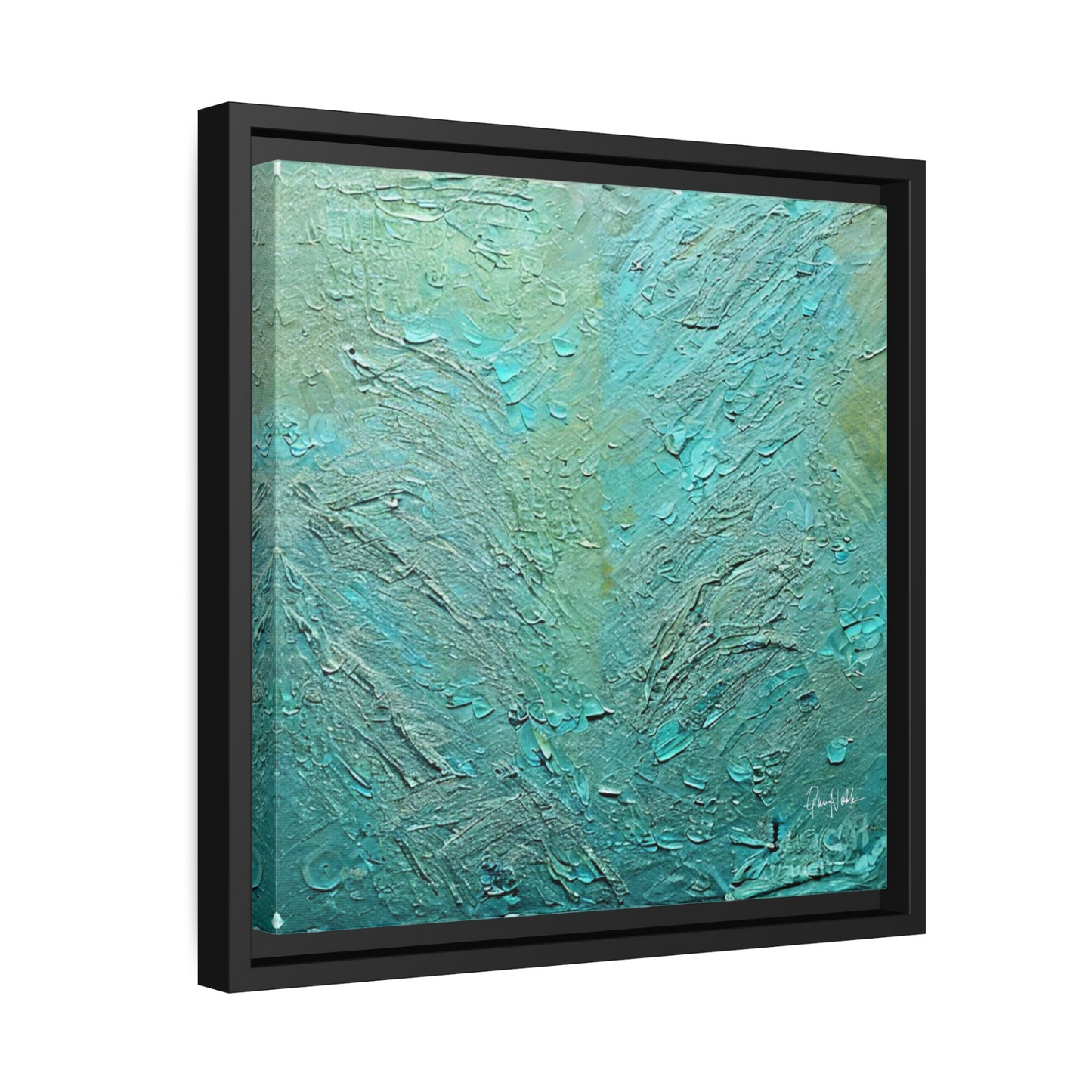 Canvas Wall Art Matte With Frame & Eco- Friendly SEA - By QueenNoble