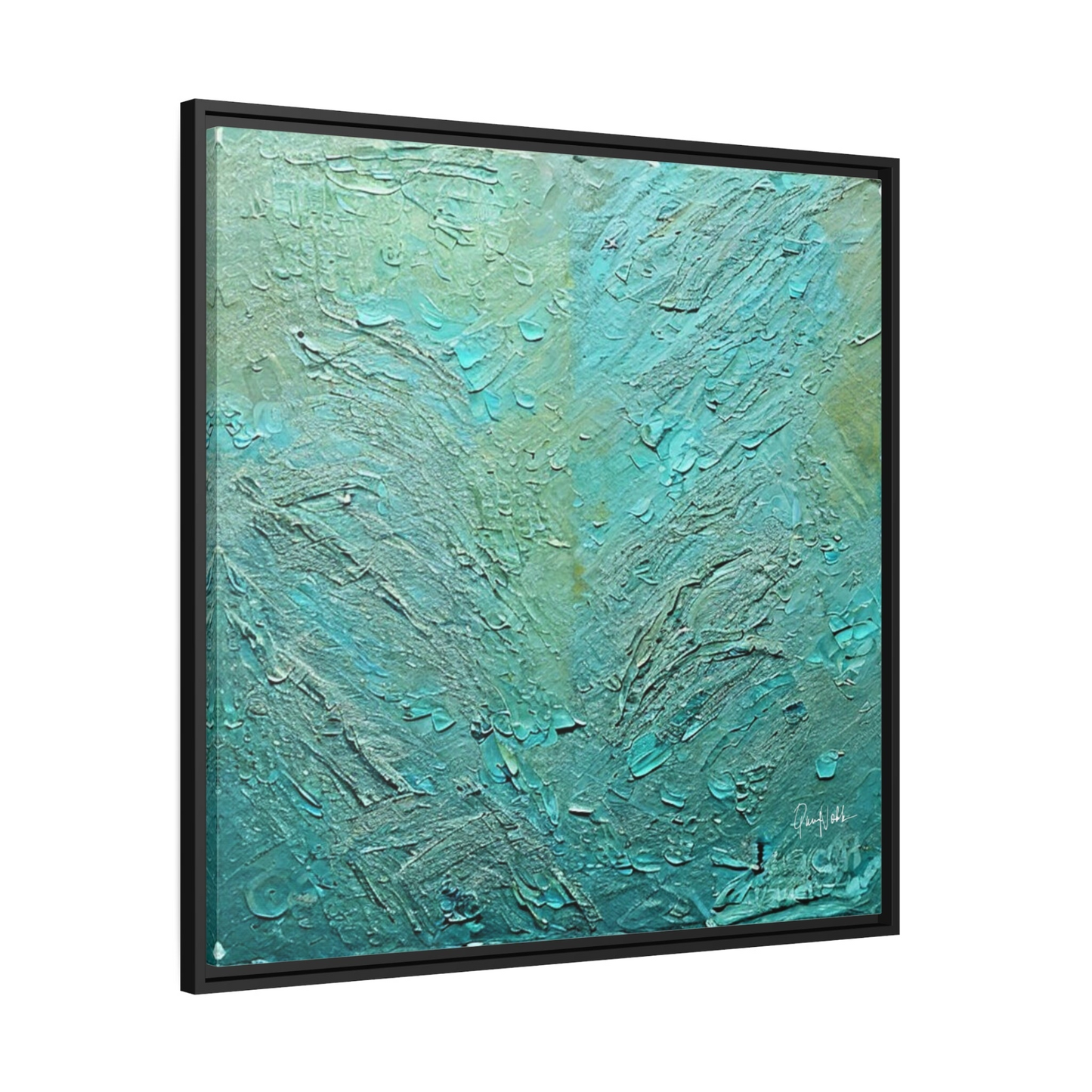 Canvas Wall Art Matte With Frame & Eco- Friendly SEA - By QueenNoble