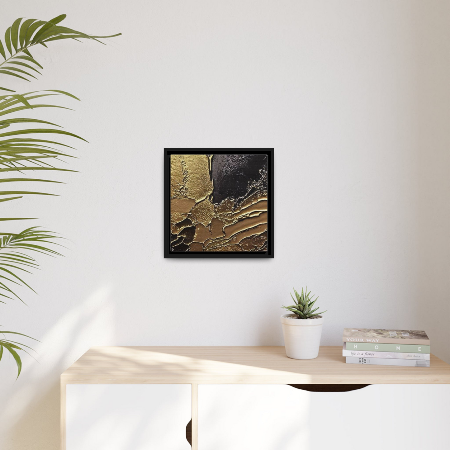 Canvas Wall Art Matte With Frame & Eco- Friendly CLEO - By QueenNoble