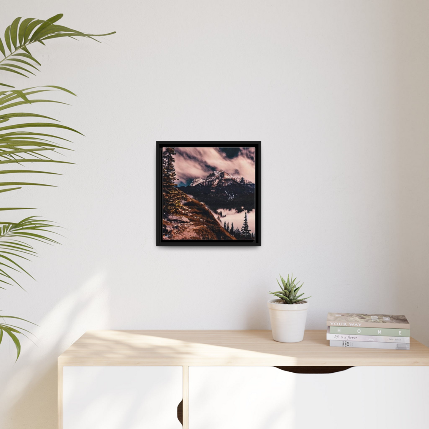 Mountains Fine Art Photography Canvas Prints With Frames By QueenNoble