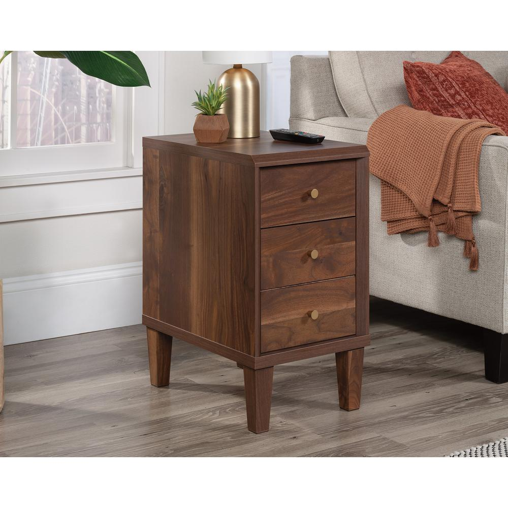 2-Drawer Side Table in Grand Walnut