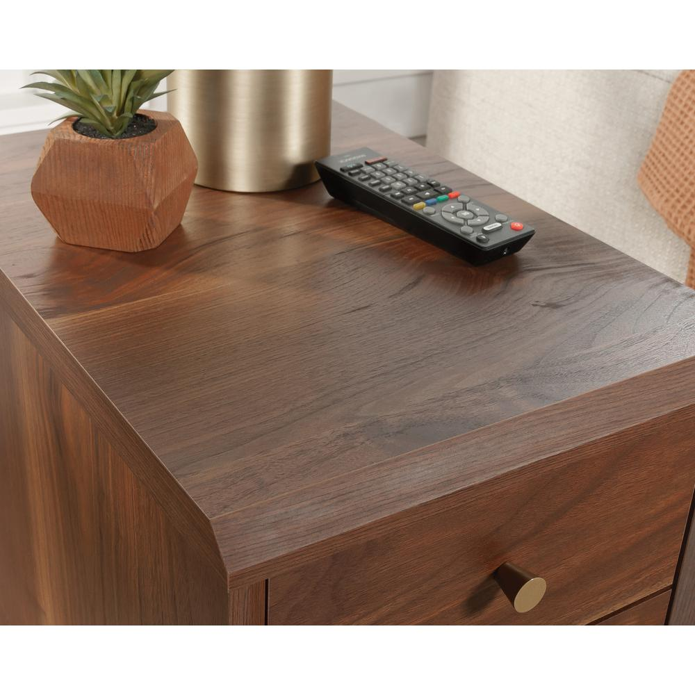 2-Drawer Side Table in Grand Walnut