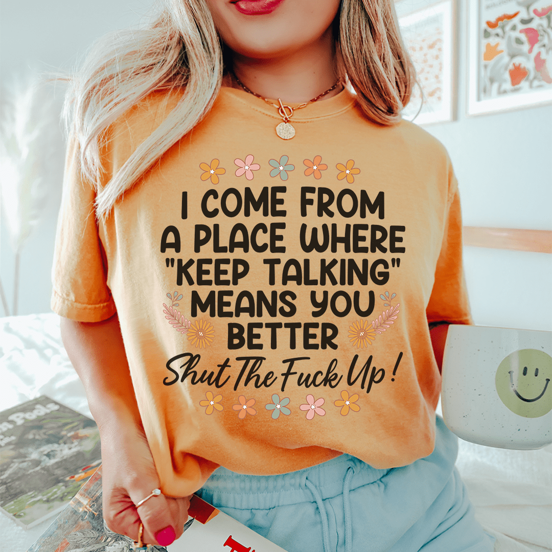 Keep Talking Tee