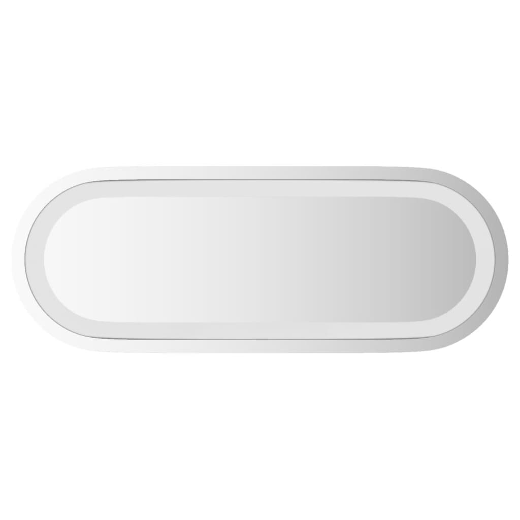 vidaXL LED Bathroom Mirror 15.7"x5.9" Oval