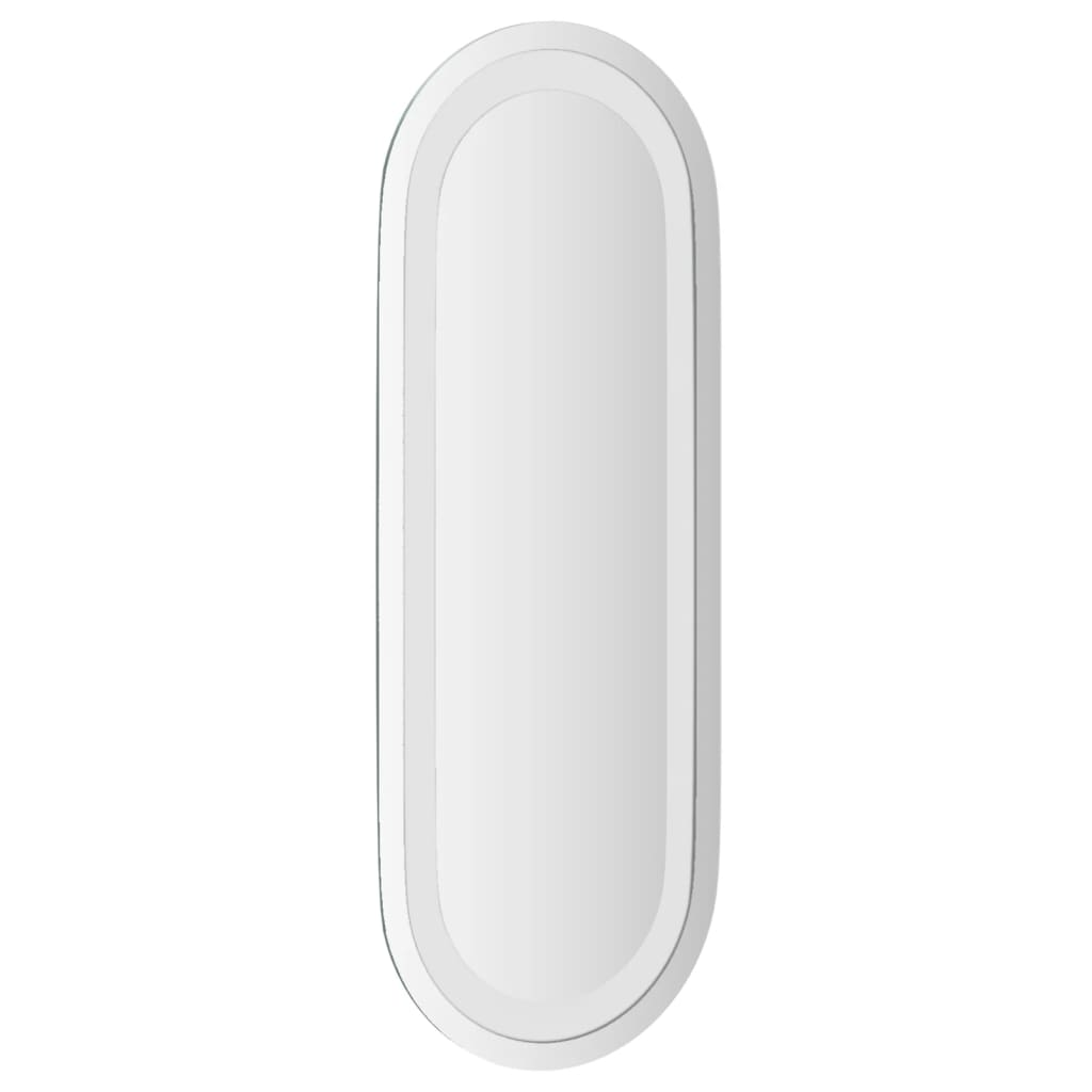 vidaXL LED Bathroom Mirror 15.7"x5.9" Oval