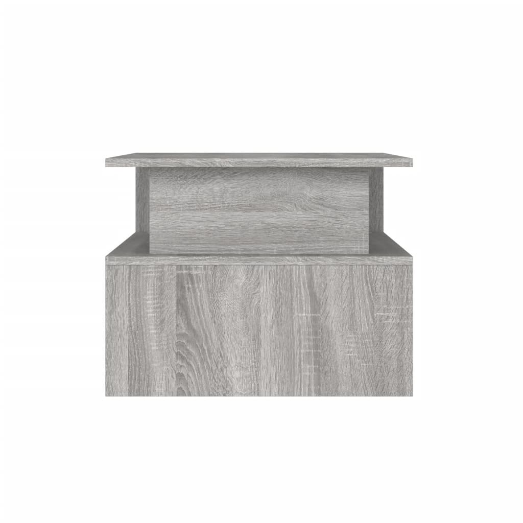 vidaXL Coffee Table Gray Sonoma 35.4"x21.7"x16.7" Engineered Wood