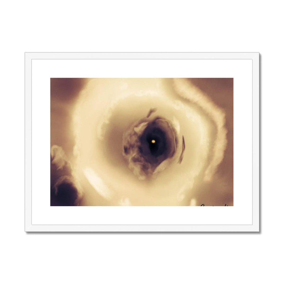 Eye Framed & Mounted Print