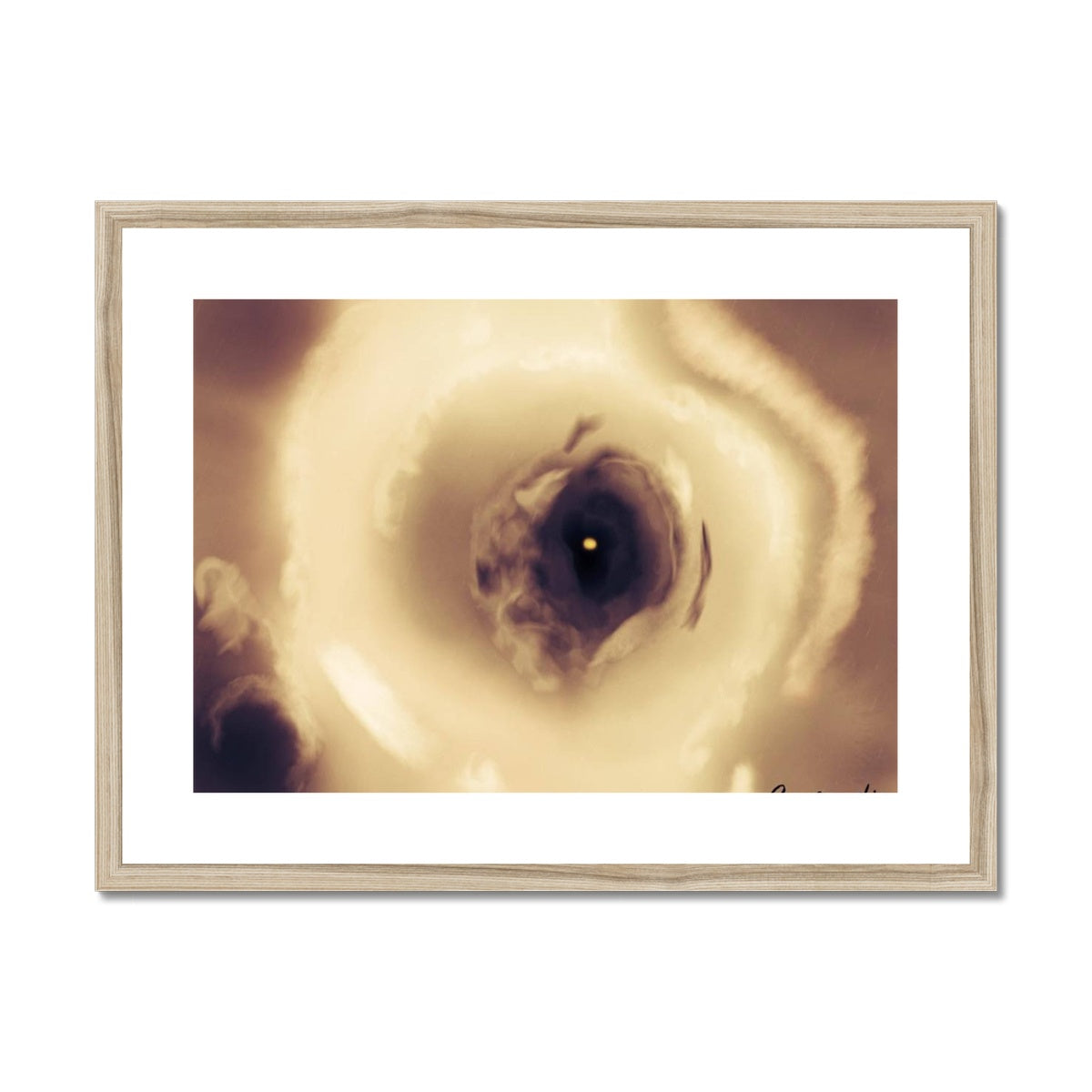 Eye Framed & Mounted Print