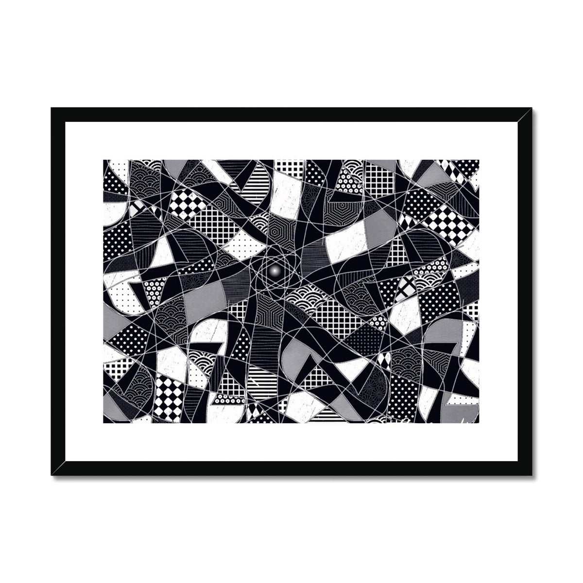 The Pattern Framed & Mounted Print