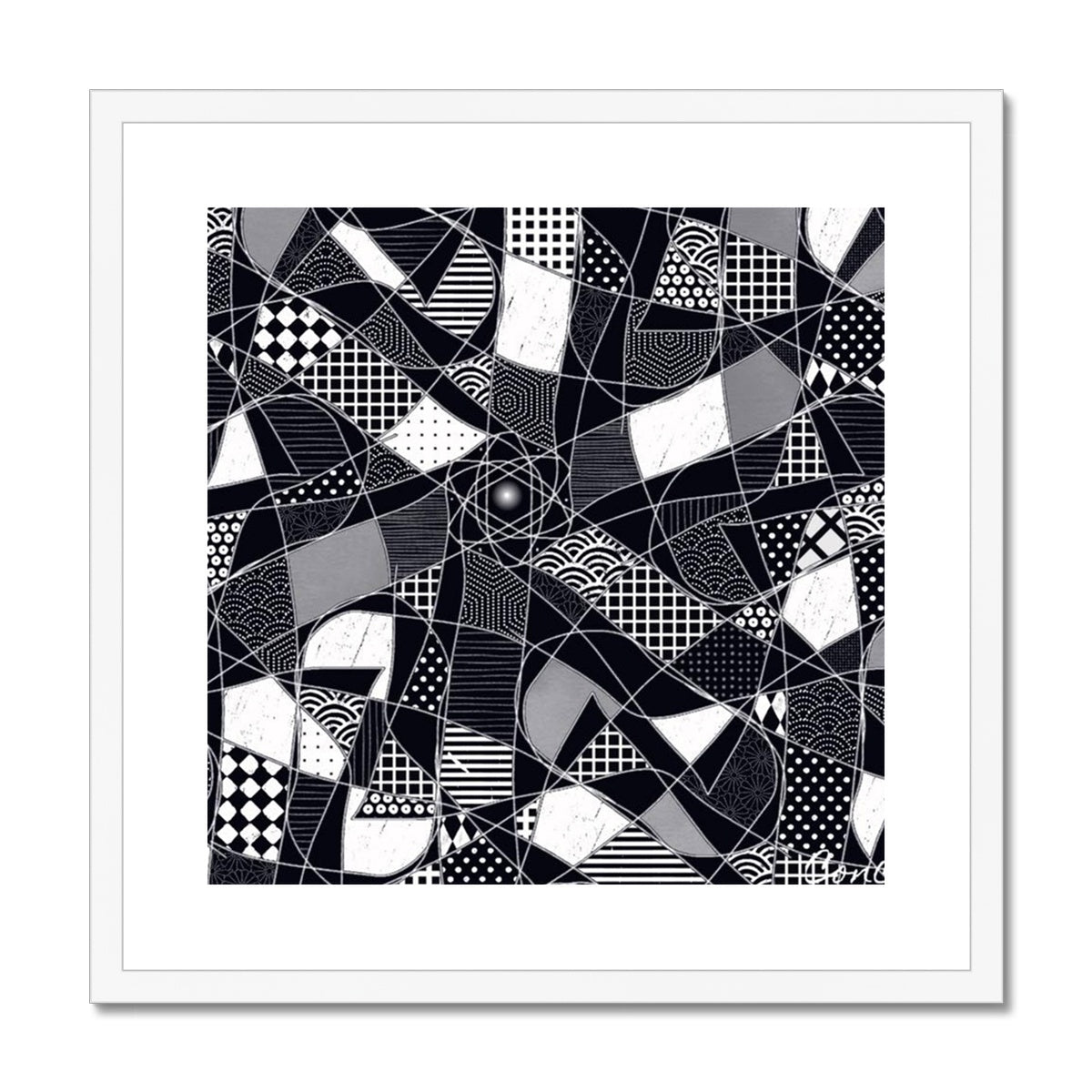 The Pattern Framed & Mounted Print