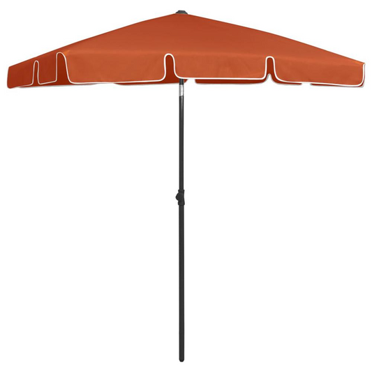 vidaXL Beach Umbrella Terracotta 70.9"x47.2" 4724