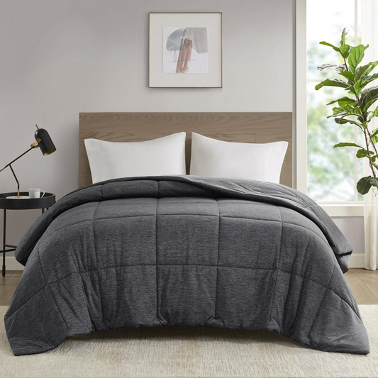 Comfort Cool Jersey Knit Oversized Down Alternative Comforter