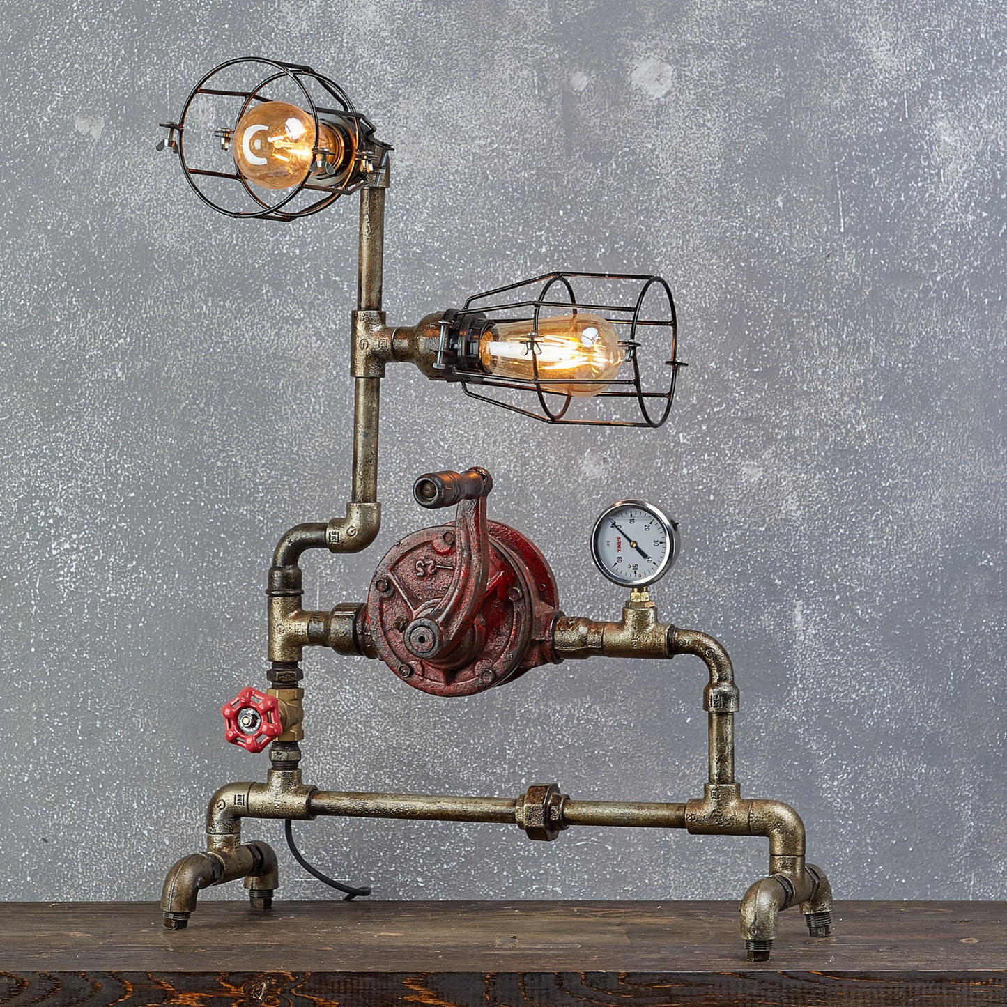 Oil Pump Two Lamp