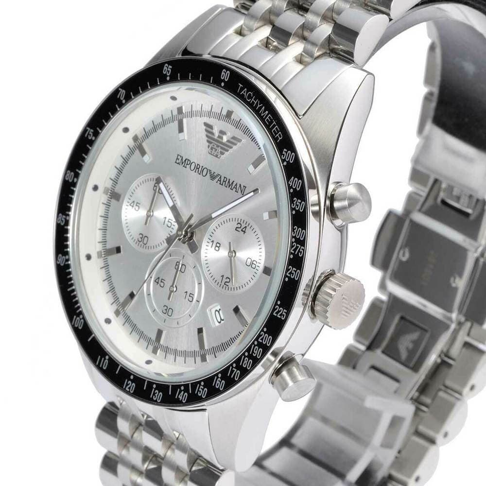 Emporio Armani Men's AR6073 Sport Silver Watch