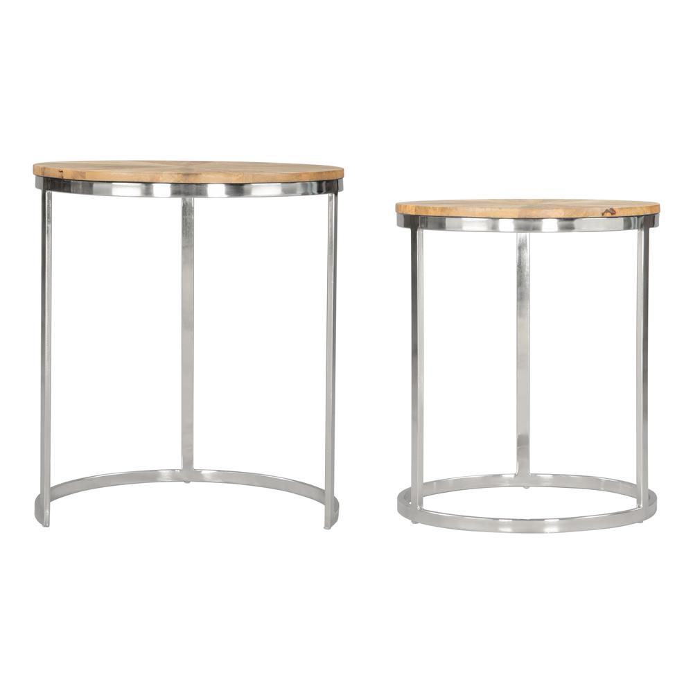 Bari Nesting Table Set (2-Piece) Natural