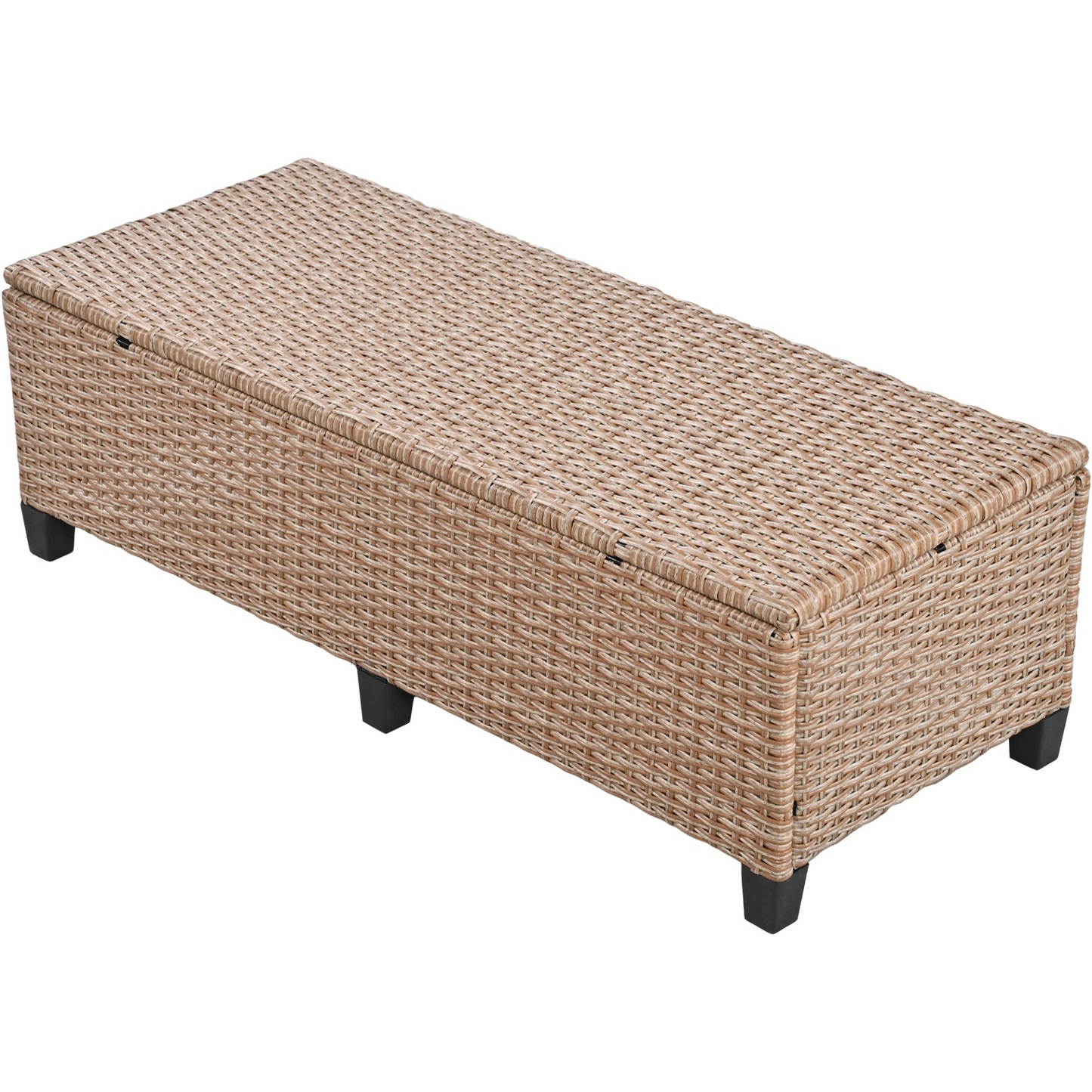 5-Piece Outdoor Patio Rattan Sofa Set, Sectional