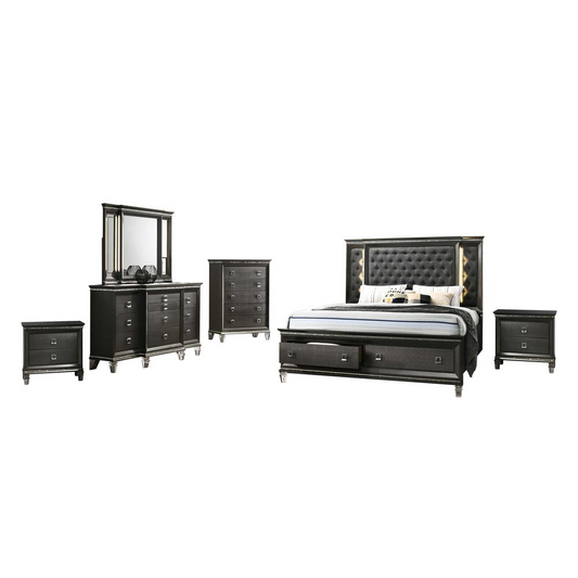 6PC Queen  Bedroom Set