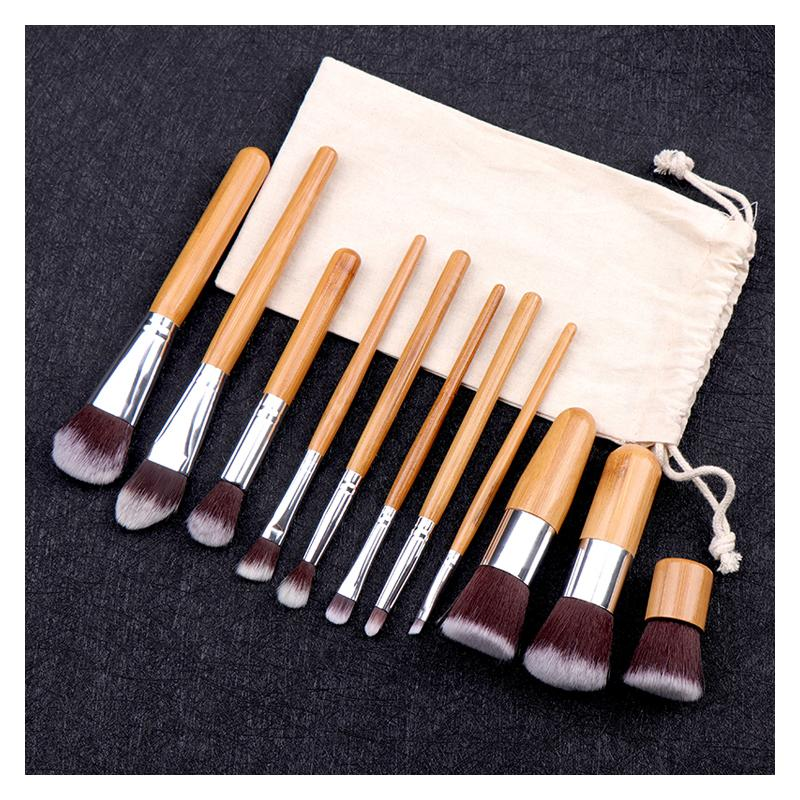 Lucky Beauty Bamboo Brush Set of 11 pcs