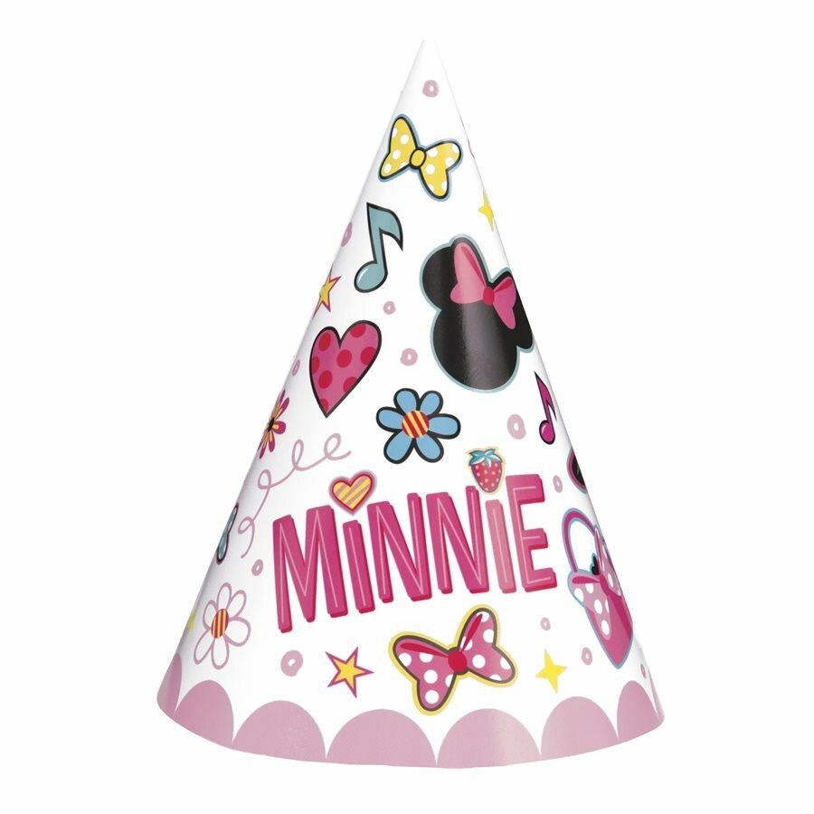 Disney Iconic Minnie Mouse Party Hats  [8ct]