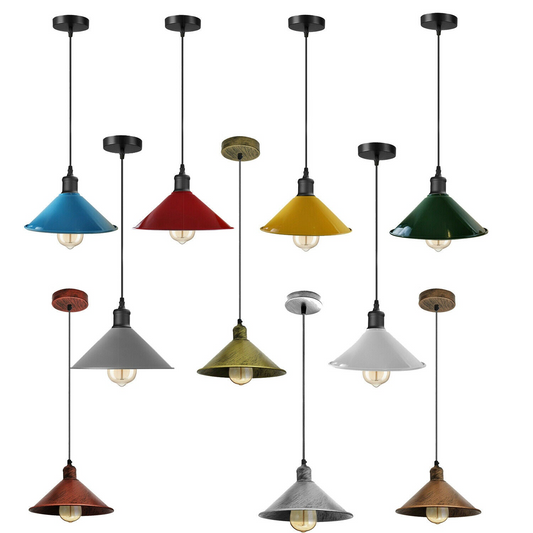 Industrial Modern Cone Ceiling Pendant Lighting~1117