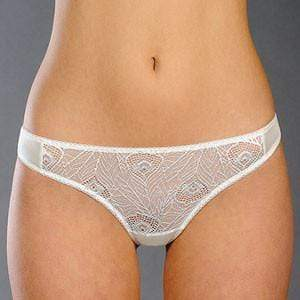 Sheer Lace Thong Panty Rosme Pavia