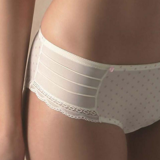 Soft Boyshort Panty Sassa Romantic Dots