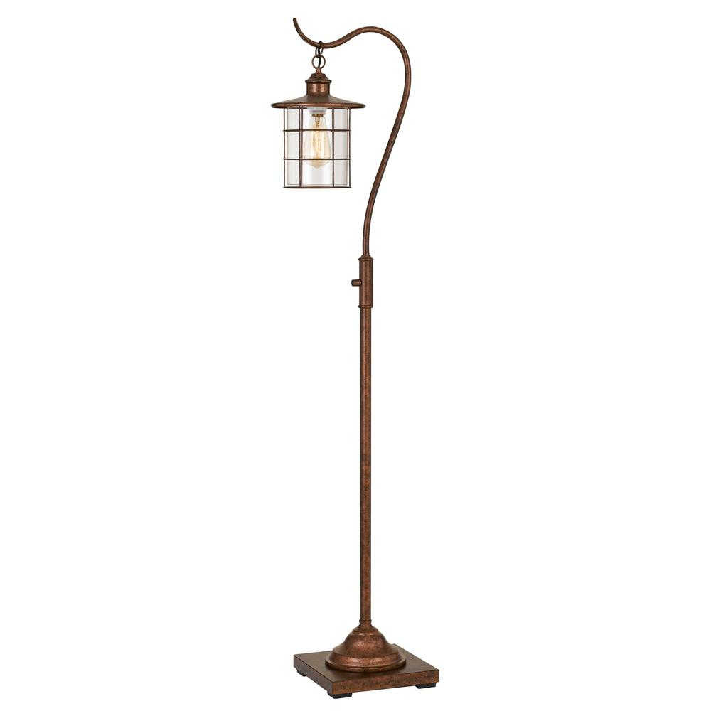 Silverton Desk Lamp With Glass Shade (Edison Bulb included)