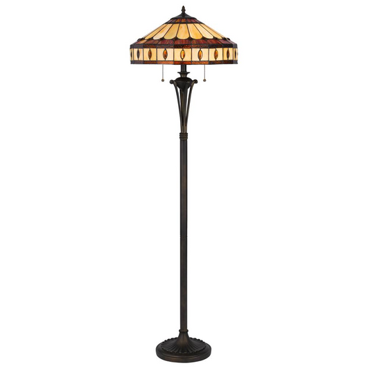 60W x 2 Tiffany floor lamp