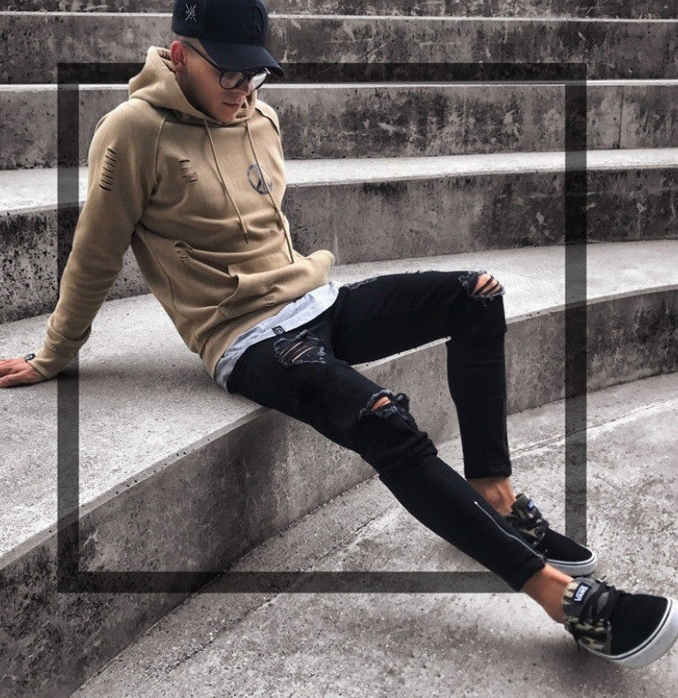 Streetwear Ripped Jeans