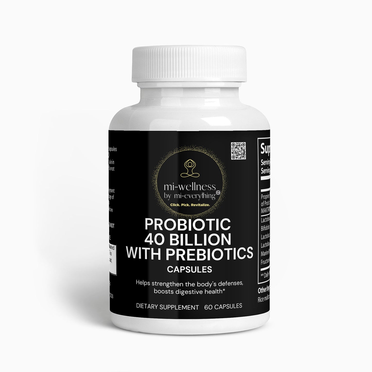 Probiotic 40 Billion with Prebiotics