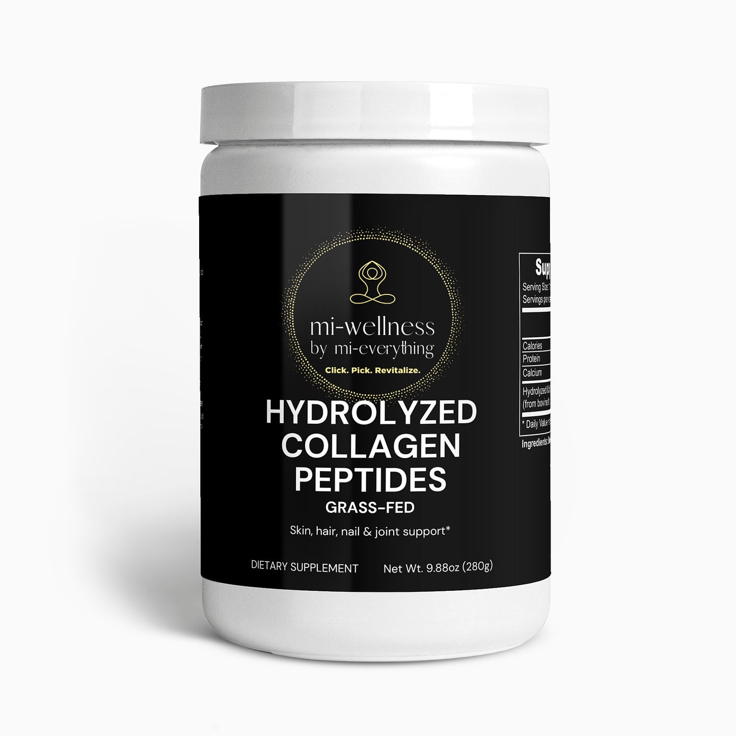 Grass-Fed Hydrolyzed Collagen Peptides