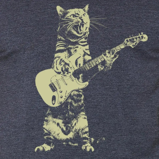 Rock & Roll Cat Guitar